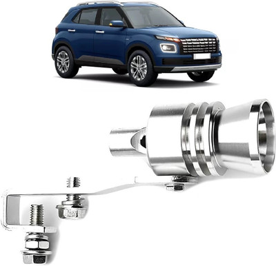 BROTHERTWO Turbo Sound Changer Aluminium Alloy Whistle Compatible with Venue 2022 Onward  Car Silencer(TURBO WHISTLE)