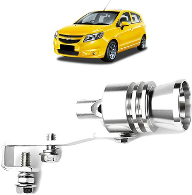 BROTHERTWO Turbo Sound Changer Aluminium Alloy Whistle Compatible with Chevrolet Sail  Car Silencer(TURBO WHISTLE)