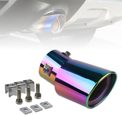 OBEROI'S TRADERS Universal Car Exhaust Muffler Tip For All  Car Silencer(Car Exhaust Systems Muffler & End Tube Silencer Cover)