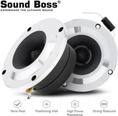 Sound Boss SB-TW-BULLET 3.75'' Aluminium Die-Cast Bullet Horn Tweeter Car Speaker(300 W)