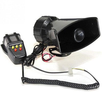 Wifton Air Horn PA Speaker Car Accessories Car Warning Alarm-Black 7TS-37 Component Car Speaker(100 W)