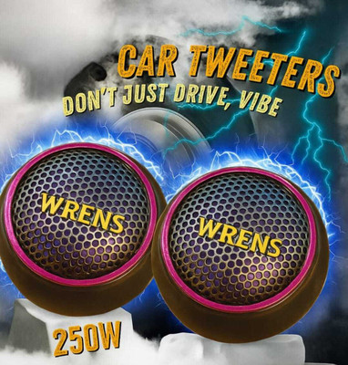 WRENS TW_05 Car Tweeter 250W Max High Power Sound Speaker Tweeter Car Speaker(250 W)