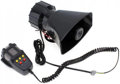 Wifton Emergency Sound Amplifier Car siren with Mic 7TS-08 Component Car Speaker(100 W)