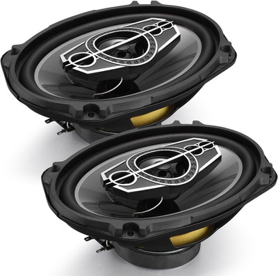 TECH-LOBBY 6 x 9 5-Way Car Coaxial Audio Speakers (Pair), 1000W Peak 4 Ohm TK-999 Component Car Speaker(1000 W)
