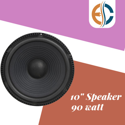 Electronics Crafts EC-10RRW-9017 10 inch speaker 90watt HI FI DJ Speaker Component Car Speaker(120 W)