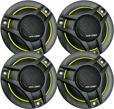 TECH-LOBBY 3'' Cross Piezo With 250 Watt Surround Sound PIEZO 102 Tweeter Car Speaker(250 W)