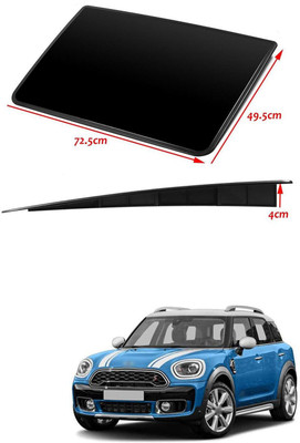 XZRTZ Glossy Black Universal Car Top Sunroof Sun Roof DIY Decoration 151 Matte, Glossy Mini Countryman Front Garnish