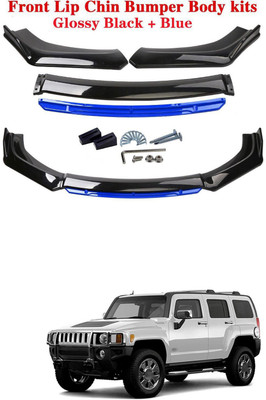 XZRTZ Car Front Bumper Spoiler Splitter Body Kit Side Skirt Front Bumper Guard 324 Matte, Glossy GM Hummer H3 Front Garnish