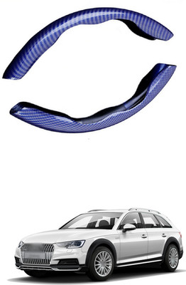 PRTEK Hand Stiched Steering Cover For Audi A4(MultiColor, Tarpaulin, Plastic)