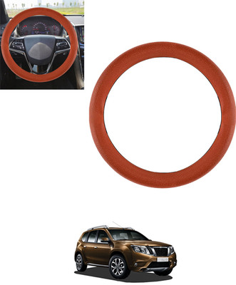 monolive Steering Cover For Nissan Terrano(Tan, Leatherite)