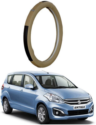 AUTO PEARL Steering Cover For Maruti Ertiga(Beige, Leatherite)