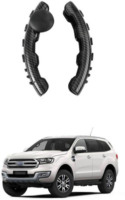 PRTEK Hand Stiched Steering Cover For Ford Endeavour(MultiColor, Tarpaulin, Plastic)