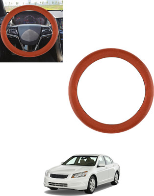 AYW Steering Cover For Honda Accord(Tan, Leatherite)
