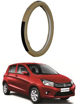 AUTO PEARL Steering Cover For Maruti Celerio(Beige, Leatherite)