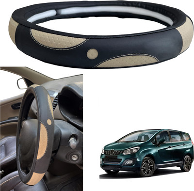 PEEPS STORE Steering Cover For Mahindra NA(Black, Leather)