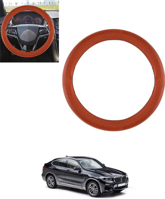 MSNP Steering Cover For BMW X4(Tan, Leatherite)