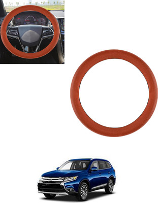 AYW Steering Cover For Universal For Car Outlander(Tan, Leatherite)
