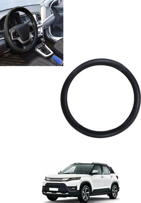 ABJD Steering Cover For Suzuki Universal For Car(Black, Leatherite)