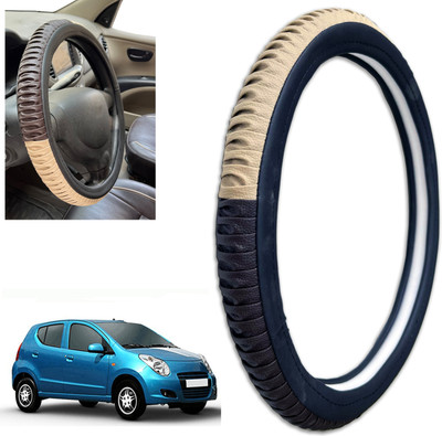 PEEPS STORE Steering Cover For Maruti A-Star(Multicolor, Leatherite)