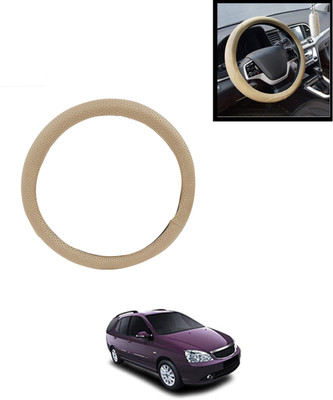 AYW Steering Cover For Tata Indigo Marina(Beige, Leatherite)