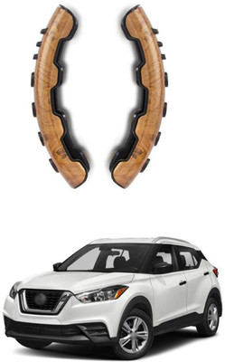 PRTEK Hand Stiched Steering Cover For Nissan Universal For Car(MultiColor, Tarpaulin, Plastic)