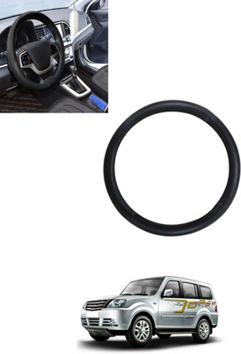 monolive Steering Cover For Tata Grand Dicor(Black, Leatherite)