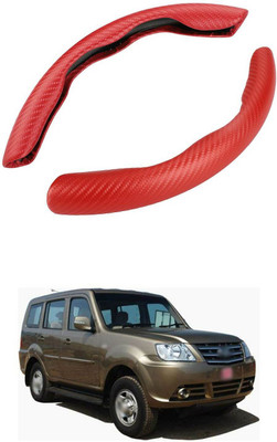 PRTEK Hand Stiched Steering Cover For Tata Sumo Grande(MultiColor, Tarpaulin, Plastic)