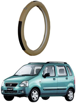 AUTO PEARL Steering Cover For Maruti WagonR(Beige, Leatherite)