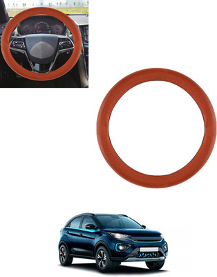 AYW Steering Cover For Tata Universal For Car(Tan, Leatherite)
