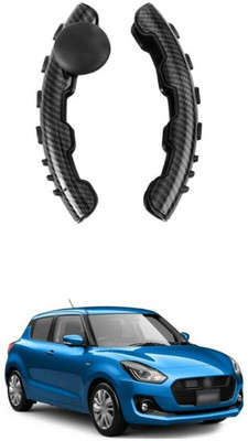 PRTEK Hand Stiched Steering Cover For Maruti Swift(MultiColor, Tarpaulin, Plastic)