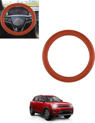 AYW Steering Cover For Mahindra Universal For Car(Tan, Leatherite)