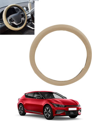 MSNP Steering Cover For Maruti Universal For Car(Beige, Leatherite)