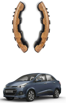 PRTEK Hand Stiched Steering Cover For Hyundai Xcent(MultiColor, Tarpaulin, Plastic)