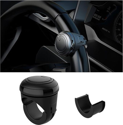 Fitzere Steering Cover For NA NA(Black, Plastic)