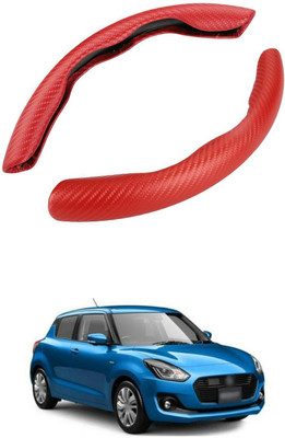 PRTEK Hand Stiched Steering Cover For Maruti Swift(MultiColor, Tarpaulin, Plastic)