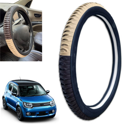PEEPS STORE Steering Cover For Maruti NA(Multicolor, Leatherite)