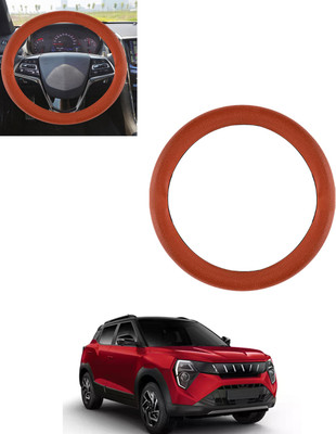 AYW Steering Cover For Mahindra Universal For Car(Tan, Leatherite)