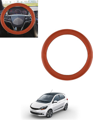 AYW Steering Cover For Tata Universal For Car(Tan, Leatherite)