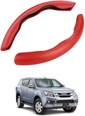 PRTEK Hand Stiched Steering Cover For Hyundai MU-7(MultiColor, Tarpaulin, Plastic)