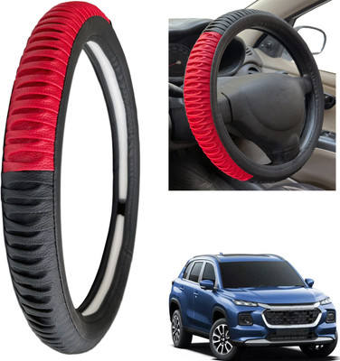PEEPS STORE Steering Cover For Maruti Grand Vitara(Black, Leatherite)