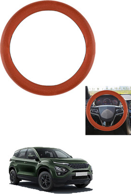 MATIES Steering Cover For Tata Universal For Car(Tan, Leather)