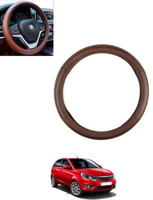 monolive Steering Cover For Tata Bolt(Brown, Leatherite)