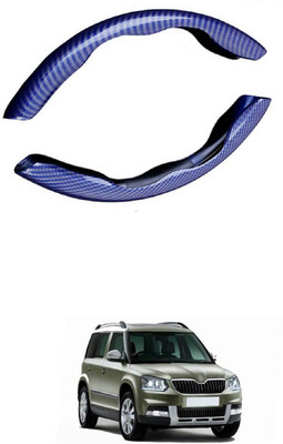 PRTEK Hand Stiched Steering Cover For Skoda Yeti(MultiColor, Tarpaulin, Plastic)