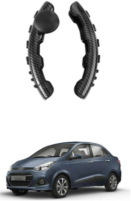 PRTEK Hand Stiched Steering Cover For Hyundai Xcent(MultiColor, Tarpaulin, Plastic)