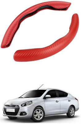 PRTEK Hand Stiched Steering Cover For Renault Scala(MultiColor, Tarpaulin, Plastic)