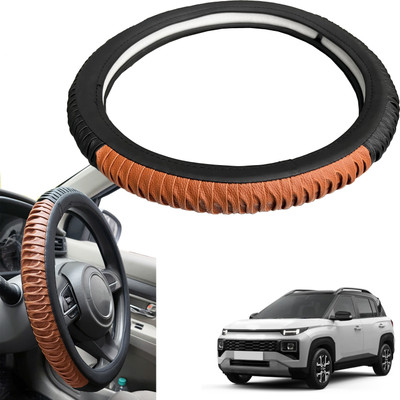 PEEPS STORE Steering Cover For Hyundai NA(Black, Leatherite)