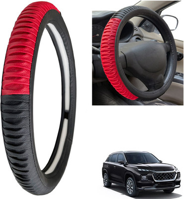 PEEPS STORE Steering Cover For Maruti Grand Vitara(Black, Leatherite)