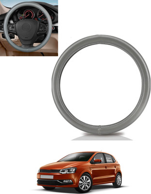 monolive Steering Cover For Volkswagen Polo(Grey, Leatherite)