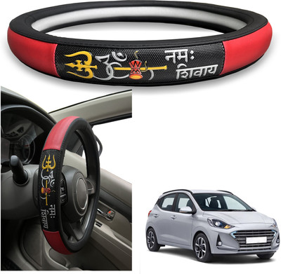 PEEPS STORE Steering Cover For Hyundai NA(Black, Leatherite)