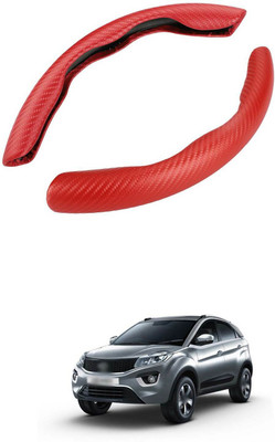 PRTEK Hand Stiched Steering Cover For Tata Universal For Car(MultiColor, Tarpaulin, Plastic)